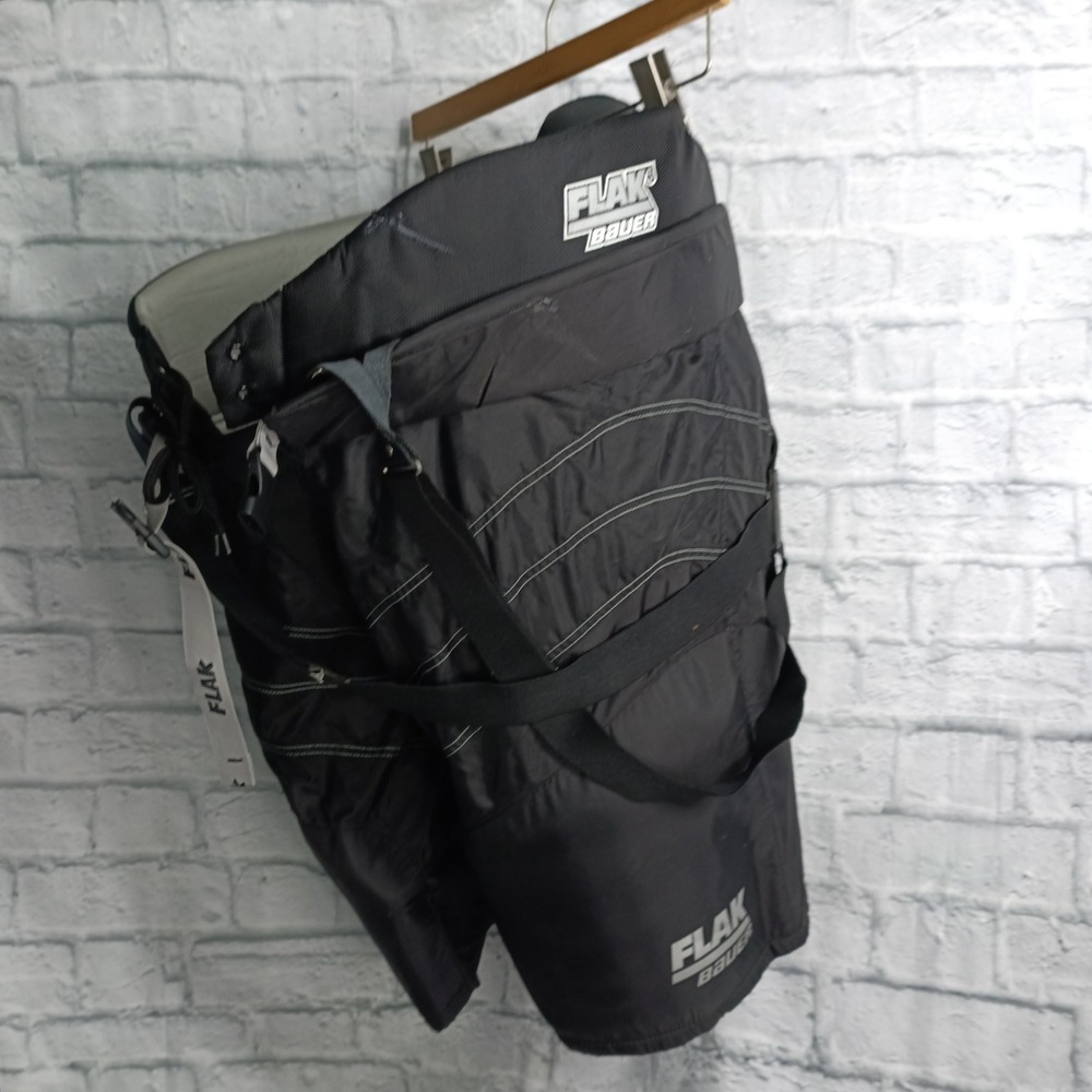 Bauer Flak 5 Ice Hockey Pants Senior XL Black Protective  Spinal Guard